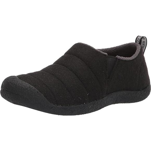 Keen Howser II Slip On Shoes Fleece Outdoor Slipper Shearling Comfort Brown 9 - Picture 1 of 8
